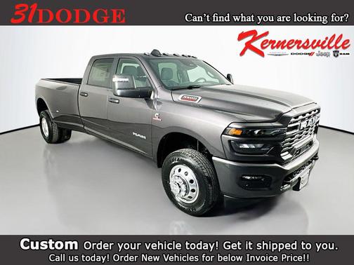 Granite Crystal Metallic Clearcoat 2026 RAM 3500 Big Horn Crew Cab 4x4 8' Box
