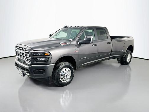 Granite Crystal Metallic Clearcoat 2026 RAM 3500 Big Horn Crew Cab 4x4 8' Box