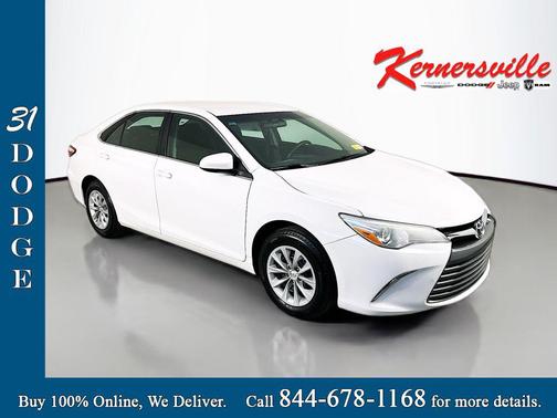 Super White 2015 Toyota Camry LE
