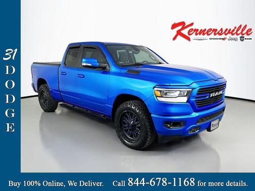 Hydro Blue Pearlcoat 2021 RAM 1500 Big Horn/Lone Star