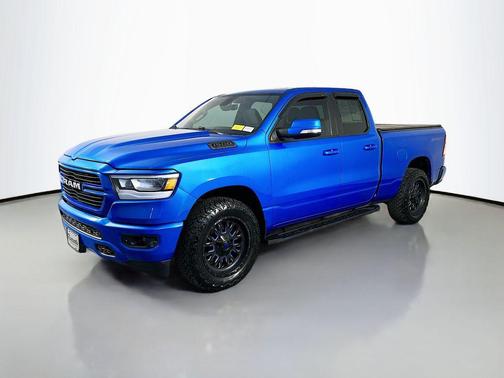 Hydro Blue Pearlcoat 2021 RAM 1500 Big Horn/Lone Star