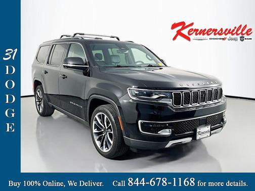 Diamond Black Crystal Pearlcoat 2022 Jeep Wagoneer Series III 4x4