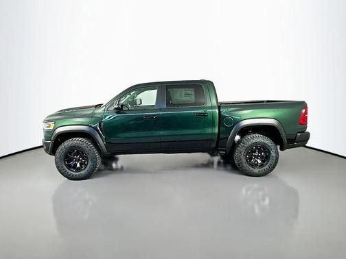 Serrano Green Metallic 2026 RAM 1500 RHO Crew Cab 4x4 5'7' Box
