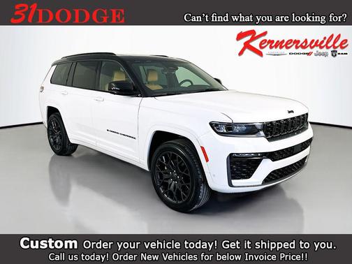 Bright White Clearcoat 2026 Jeep Grand Cherokee L Summit