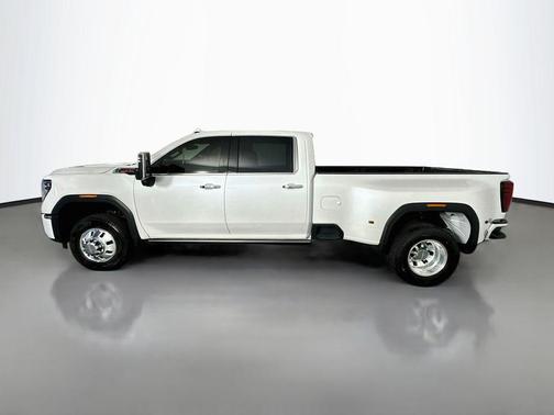 White Frost Tricoat 2024 GMC Sierra 3500 Denali