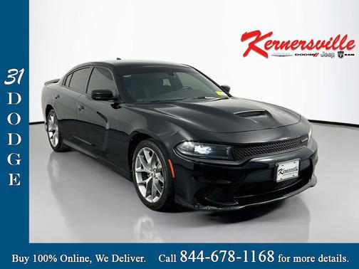 Pitch Black Clearcoat 2023 Dodge Charger GT