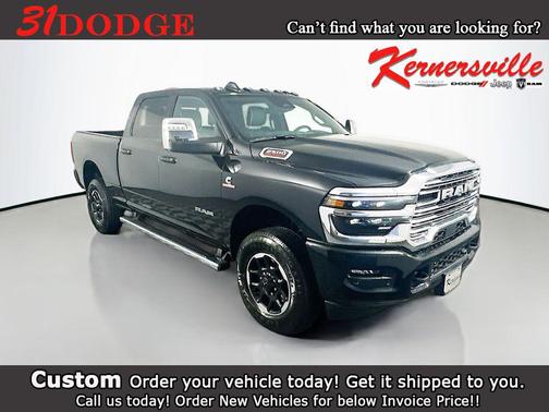 Diamond Black Crystal Pearlcoat 2025 RAM 2500 Laramie Crew Cab 4x4 6'4' Box
