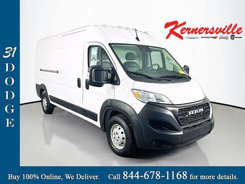 Bright White Clearcoat 2023 RAM ProMaster 2500 High Roof