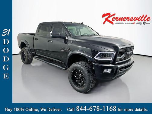 Brilliant Black Crystal Pearlcoat 2018 RAM 2500 Laramie Crew Cab 4x4 6'4' Box