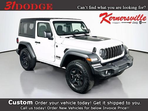 Bright White Clearcoat 2026 Jeep Wrangler Sport