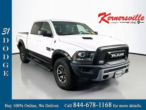 Bright White Clearcoat 2016 RAM 1500 Rebel