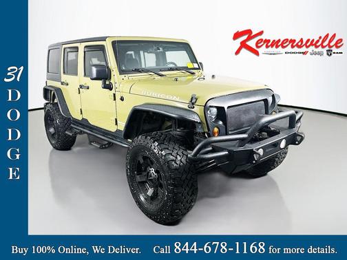 Commando Green 2013 Jeep Wrangler Unlimited Rubicon