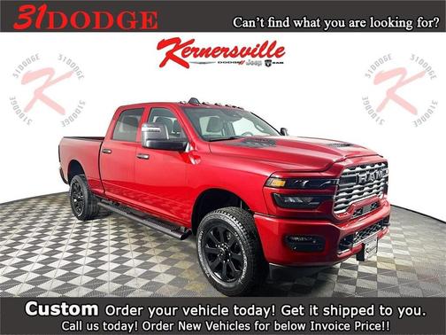 2026 RAM 2500 Black Express Crew Cab 4x4 6'4' Box