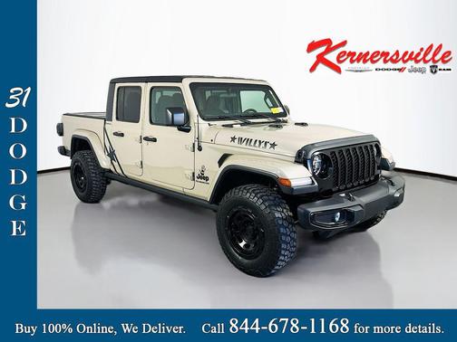 Limited Edition Gobi Clearcoat 2022 Jeep Gladiator Willys 4x4