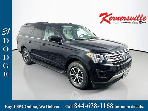SHADOW BLACK 2018 Ford Expedition Max XLT
