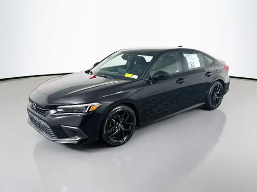 Crystal Black Pearl 2022 Honda Civic Sport