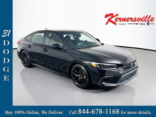 Crystal Black Pearl 2022 Honda Civic Sport