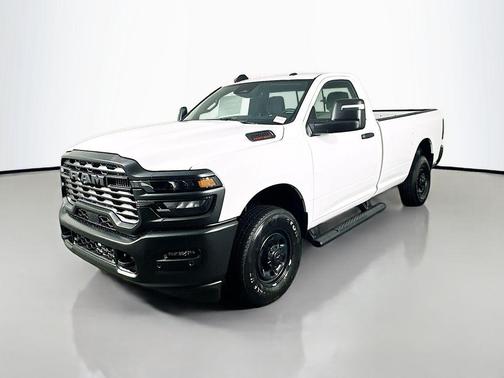Bright White Clearcoat 2025 RAM 2500 Tradesman Regular Cab 4x2 8' Box