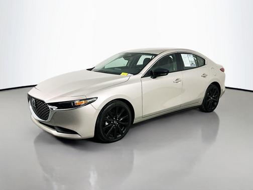 Platinum Quartz Metallic 2024 Mazda Mazda3 2.5 S Select Sport