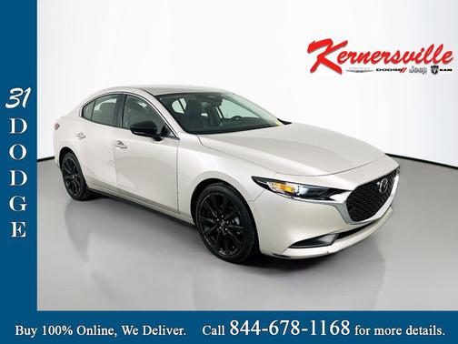 Platinum Quartz Metallic 2024 Mazda Mazda3 2.5 S Select Sport
