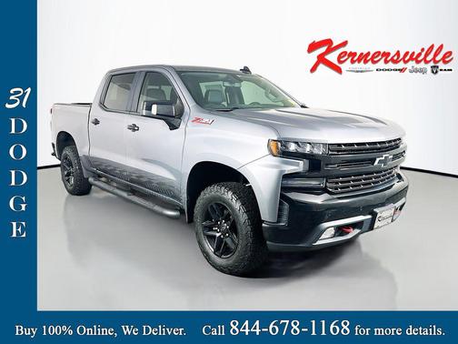 Satin Steel Metallic 2019 Chevrolet Silverado 1500 LT Trail Boss