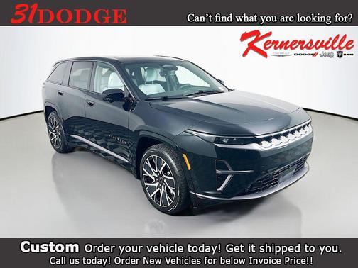 Diamond Black Crystal Pearlcoat 2025 Jeep Wagoneer S Limited