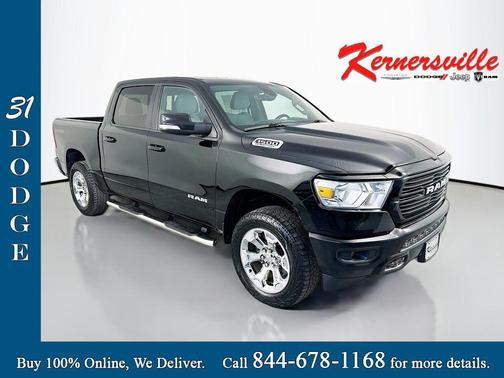 Diamond Black Crystal Pearlcoat 2021 RAM 1500 Big Horn/Lone Star