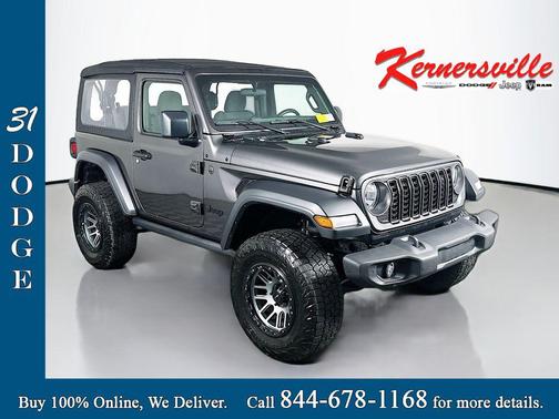 Granite Crystal Metallic Clearcoat 2025 Jeep Wrangler Sport