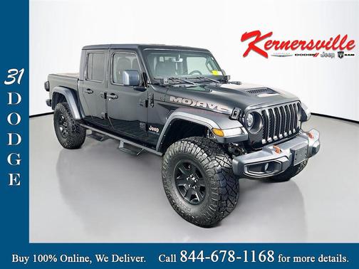 Black Clearcoat 2021 Jeep Gladiator Mojave 4x4