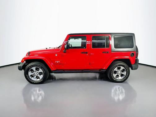 Firecracker Red Clearcoat 2018 Jeep Wrangler JK Unlimited Sahara