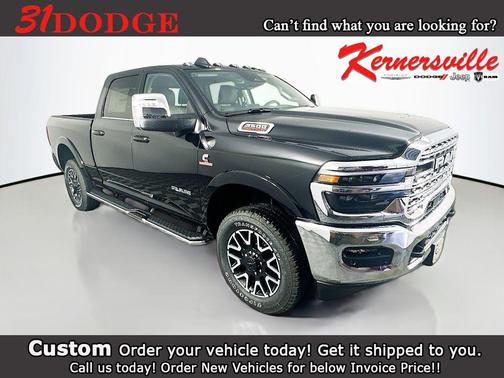 Diamond Black Crystal Pearlcoat 2025 RAM 3500 Longhorn