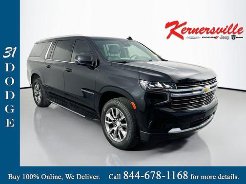 Black 2023 Chevrolet Suburban LT