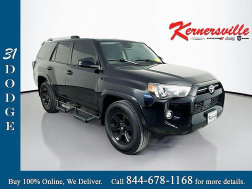 Midnight Black Metallic 2022 Toyota 4Runner SR5