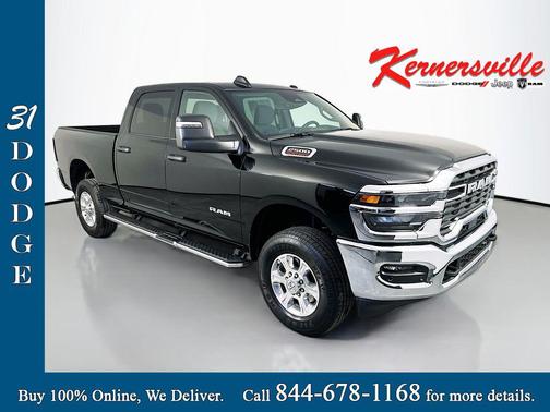 Diamond Black Crystal Pearlcoat 2026 RAM 2500 Big Horn Crew Cab 4x4 6'4' Box