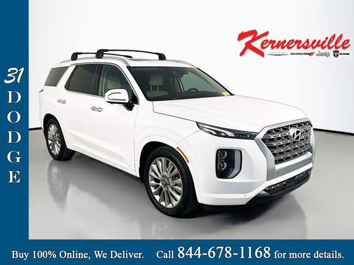 Hyper White 2020 Hyundai PALISADE Limited