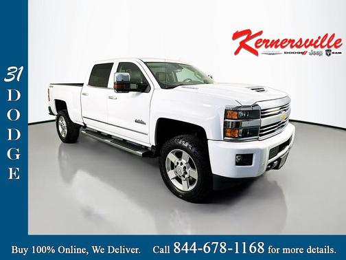 Summit White 2017 Chevrolet Silverado 2500 High Country