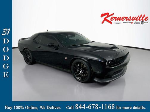 Pitch Black Clearcoat 2020 Dodge Challenger R/T Scat Pack
