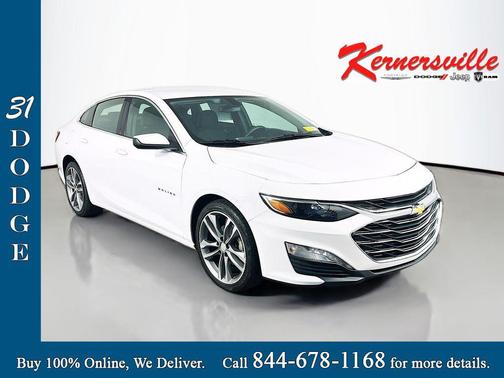Summit White 2022 Chevrolet Malibu FWD LT