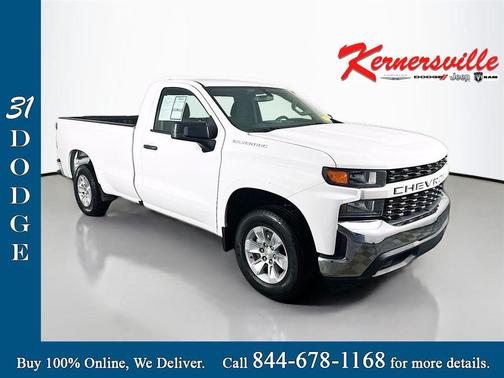 Summit White 2021 Chevrolet Silverado 1500 WT