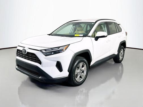 White 2022 Toyota RAV4 XLE