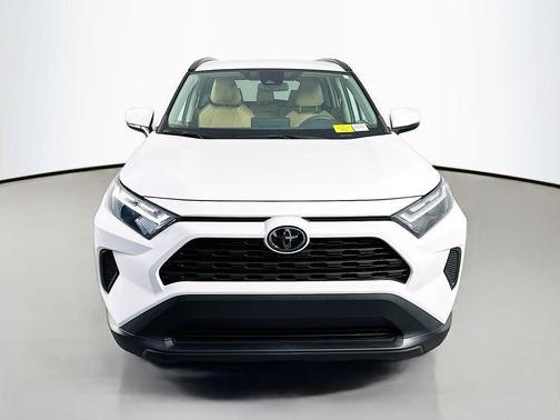 White 2022 Toyota RAV4 XLE