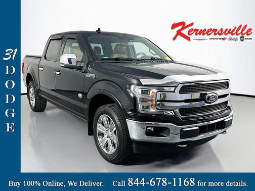 SHADOW BLACK 2018 Ford F-150 King Ranch