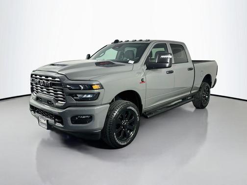 Ceramic Gray Clearcoat 2026 RAM 2500 Black Express Crew Cab 4x4 6'4' Box