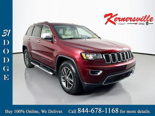 Velvet Red Pearlcoat 2018 Jeep Grand Cherokee Limited