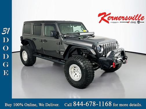 Granite Crystal Metallic Clearcoat 2019 Jeep Wrangler Unlimited Sahara