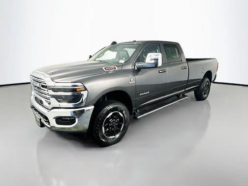 Granite Crystal Metallic Clearcoat 2025 RAM 3500 Laramie Crew Cab 4x4 8' Box