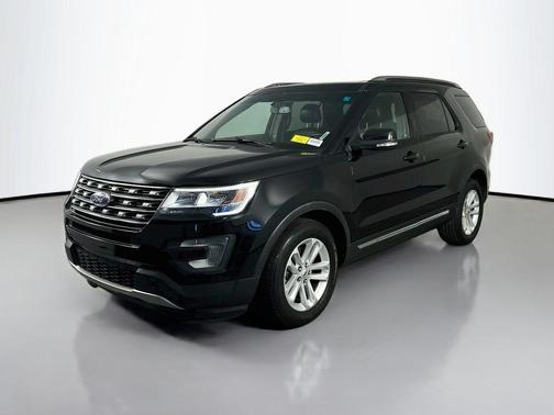 SHADOW BLACK 2017 Ford Explorer XLT
