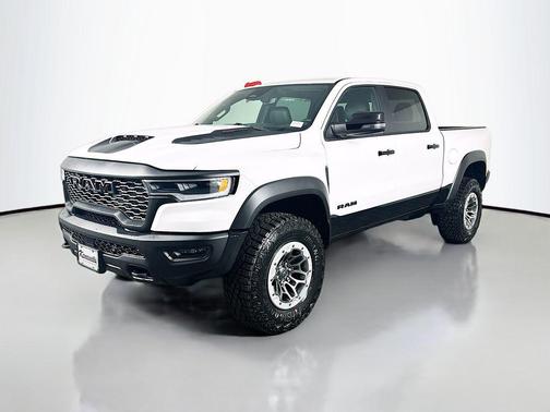 Bright White Clearcoat 2026 RAM 1500 RHO Crew Cab 4x4 5'7' Box