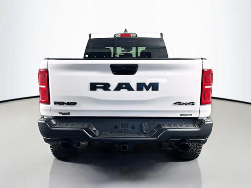 Bright White Clearcoat 2026 RAM 1500 RHO Crew Cab 4x4 5'7' Box