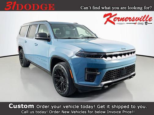 Steel Blue 2026 Jeep Grand Wagoneer L Limited Reserve 4x4